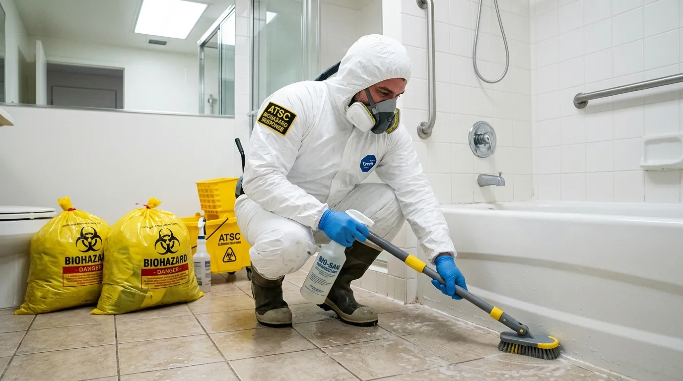 Decontamination equipment deployed for Blood Cleanup in Atlanta